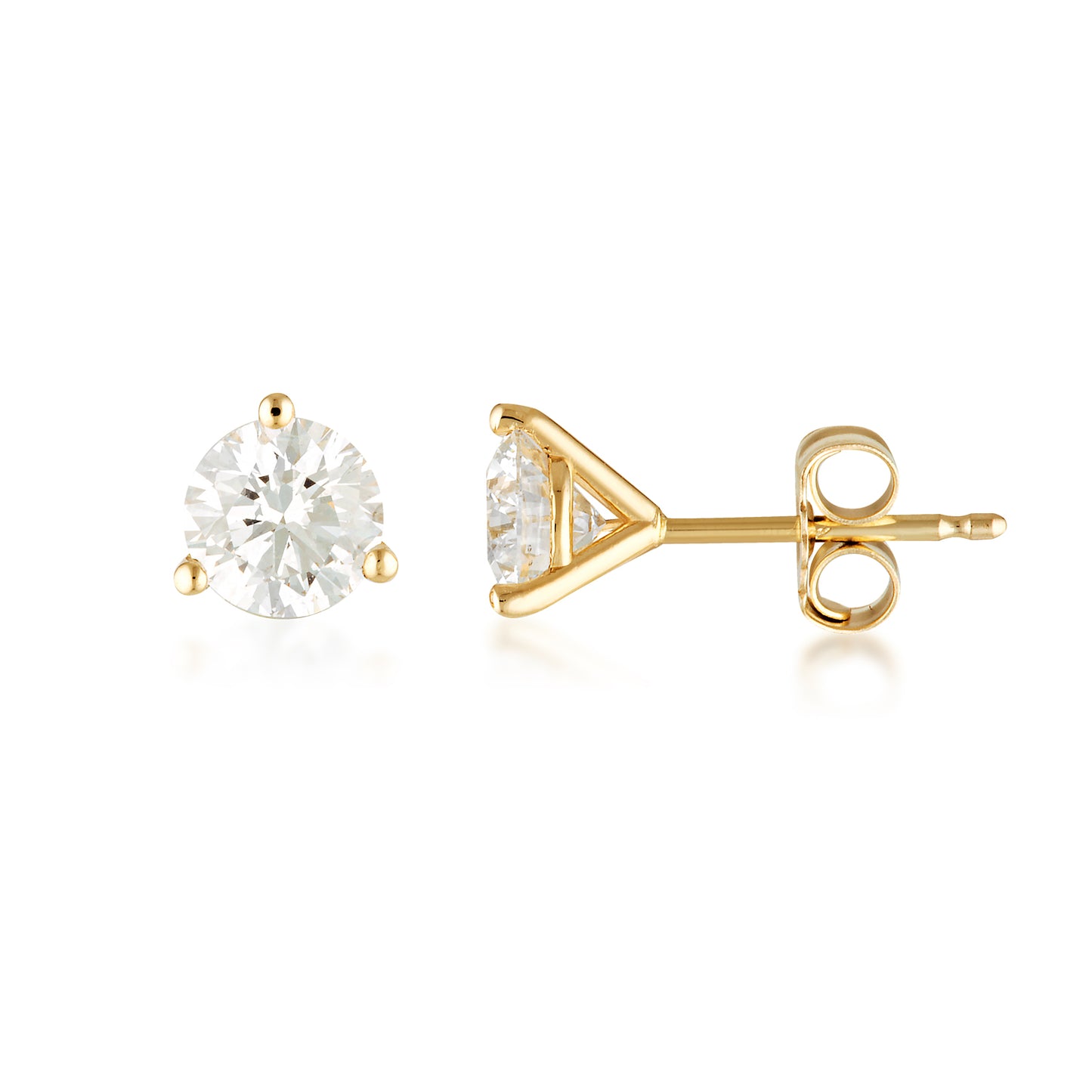 Martini Stud – Yellow Gold